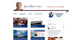 Desktop Screenshot of jimallister.org